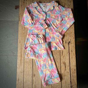 BedHead Wonders of the World Long Sleeve Pajama Set